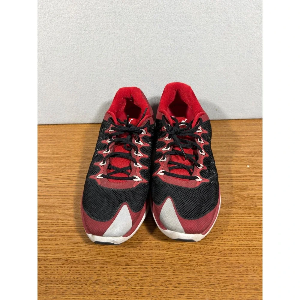 Jordan Flight Flex Trainer Mens Red Black Athletic Sneakers 654268-601
